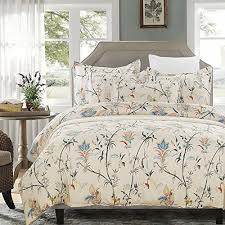 We did not find results for: Amazon Com Vaulia Lightweight Microfiber Duvet Cover Set Floral Pattern Design Cream King Size Home Kitchen