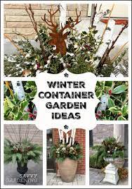 Fall and winter planters should include plants that are hardy and can withstand the winter months without try and keep the overall shape pyramidal as this is a pleasing and balanced design, give. Outdoor Winter Container Garden Ideas And Inspiration