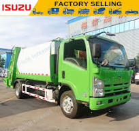 Factory Directly Sale Isuzu 4X2 700p Npr Nqr Hook Lift Refuse Compressed  Compactor Truck 5 Ton Compactor Garbage Truck Collector Compression  Dumpcart ...