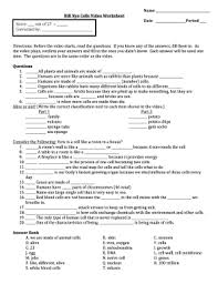 This 14 question worksheet with teacher answer key provides a way for students to follow along with the bill nye cells video. Bill Nye Cells Worksheet Fill Online Printable Fillable Blank Pdffiller