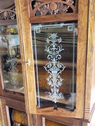 Glasmotive Sandgestrahlt Fensterglas Rustikale Hausturen Glasleuchten