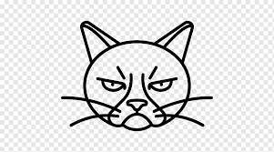 Murrische Katze Katze Zeichnen Tiere Beste Der Besten Schwarz Png Pngwing