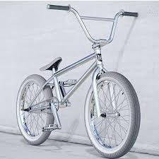 Would You Ride A Full Chrome White Bike Vintage Bmx Bikes Bmx Bike Parts Bmx Bikes