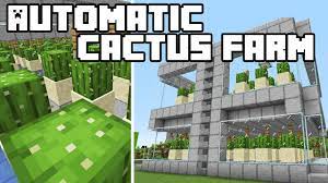 These could give you a full chest. Automatic Cactus Farm Minecraft 1 15 1 16 Tutorial Java Edition Youtube