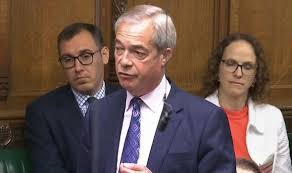 Nigel Farage stages furious PMQs protest in response to Reform UK attacks |  Politics | News | Express.co.uk