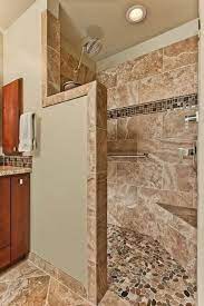 Doorless Shower Ideas Walk In 15 Master Bathroom Shower Shower Remodel Bathroom Remodel Shower