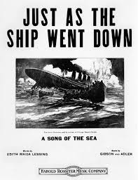 titanic sheet music 1912 njust as the