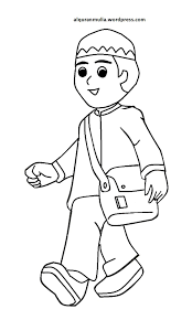 Gambar hitam putih menyediakan koleksi menakjubkan foto dan gambar binatang hitam putih anda selalu bermimpi tentang. Gambar Kartun Anak Muslim Hitam Putih Hijabfest