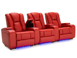 Seatcraft Serenity Top Grain Leather 7000 Power Recline Black Brown Red Or Vanilla Home Theater Seating Theater Chairs Recliner