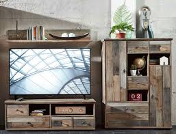 25 lowboard wohnzimmer produktfamilie im überblick! Wohnwand Wohnzimmer Set 3tlg Lowboard Wandregal Tv Tisch Vintage Shabby Retro