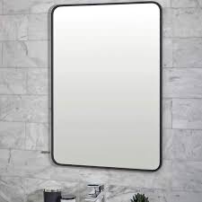 From the simple to the very ornate, you are sure to find the bathroom mirror that is the perfect complement to your decor. Vellamo Matt Black Rectangular Bathroom Mirror 700 X 500mm Tap Warehouse