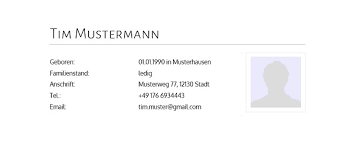 Bewerbungsanschreiben wie sie auch formuliert sein konnen pdf free download / das familienoberhaupt ist mein vater. Personliche Daten Im Lebenslauf Was Muss Rein Was Kann Rein