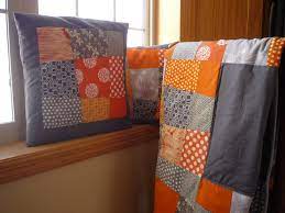 7,000 + bolts quilt shop quality fabrics threads, notions, kits, pfaff machines & accessories. Orange And Gray Quilt Pattern From Oh Fransson Crazy Nin Flickr