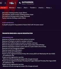 The season was to begin on 5 april ^ a b. Question About Registration Rules In Norway Eliteserien Fm Scout