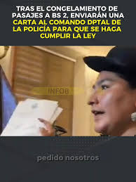 Ley de Congelamiento de Pasajes a BS 2 en La Paz