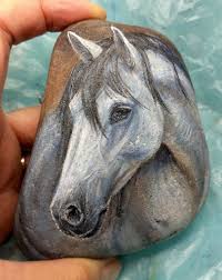 25 Fantastic Diy Painted Rocks Animals Horse For Summer Ideas 1 Painted Rock Animals Painted Rocks Pet Rocks