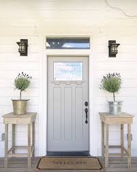How To Make A Tall Outdoor Side Table With Wood Scraps House With Porch Garage Door Design Porch Remodel