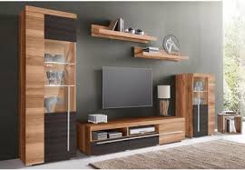 Wohnwand Ribe 5 Tlg Dekorative Rahmenoptik Online Kaufen Otto Wohnen Wohnwand Wohnzimmer Design