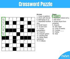 Pin On Crossword Puzzles