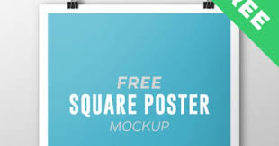 Free Square Poster Mockup Many Options Poster Mockup Mockup Poster