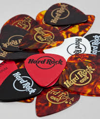 Logo Fender Picks Rock Shops Hard Rock Cafe Hard Rock