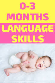 How To Encourage Language Development 0 3 Months Newborn Activities Baby Development Newborn