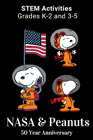 Nasa Peanuts Stem Nasa Snoopy Pictures Space Lesson Plans