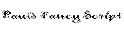 Some of the fonts or text styles you will get are cursive fonts, handwriting fonts, tattoo fonts, calligraphy fonts, web script fonts, old. Pauls Fancy Script Font Ffonts Net
