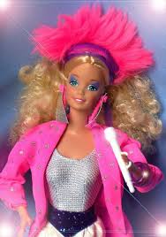 This of course means barbie has to take things to the next level: Barbie Rockers 1986 Barbie And The Rockers Barbie Vintage Barbie Dolls