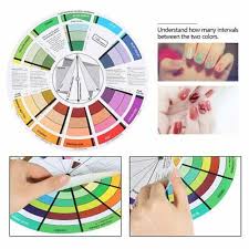 Tattoo Supplies Color Wheel Ink Chart Paper For Select Coloring Mix Professional Ebay