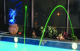 Bradford Special Water Feature With Laminar Jets And Fiber Optic Lights Water Features Custom Water Feature Water Walls