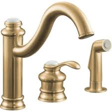 Discover the perfect faucet for your kitchen today. Kohler K 12185 Cp Polished Chrome Single Handle Kitchen Faucet With Side Spray From The Fairfax Series Faucetdirect Com