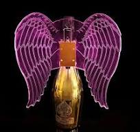 Amazon.com: QUOXO Angel Wings LED Strobe Lights, Champagne ...