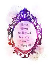  Snow White Quote Art Print Illustration Mirror Mirror On The Snow White Quotes Snow White Mirror Snow White Tattoos
