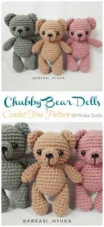 Amigurumi Tiny Bear Crochet Free Pattern Crochet Knitting Crochet Teddy Bear Pattern Crochet Bear Patterns Teddy Bear Patterns Free