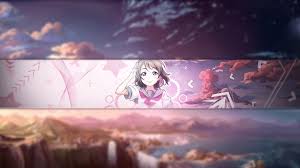 Download anime minimalist wallpaper 1024×576 #00096 can be used for personal use only. Artstation Youtube Banner Portfolio Graphic Design Hiyari