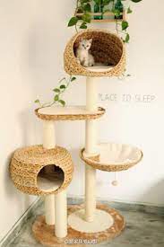 Not Only Yourself Your Cat Also Need A Nice Place To Sleep Cool Cat Toys Diy Cat Tree Cat Tree