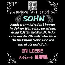 Für uns ist es ein gutes gefühl zu wissen, dass wir unsere tochter in gute hände übergeben. Spruche Mutter Sohn Liebe