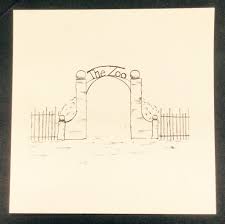 Zoo Gates Illustration Zoo Illustration Zoo Party