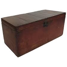 Smaller versions of these chests are often intended to store small valuables and often feature a distressed exterior, large padlocks, and soft lining for an authentic look. Antique Wooden Chest For Sale At 1stdibs