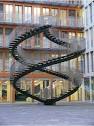 Infinity staircase installation in the yard of the KPMG building ...