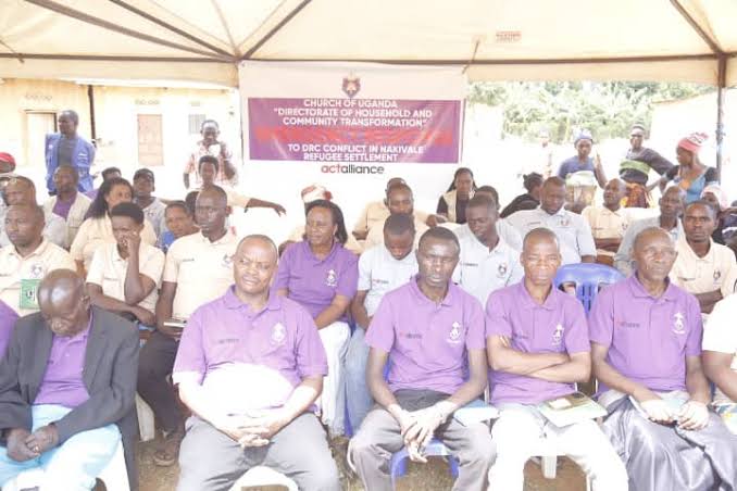 A regional Household and Community Transformation framework assembly led by the Church of Uganda., AI generated