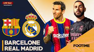 Real madrid santigo bernabau'da barclona'yı konuk ediyor. Match Live Direct Barcelone Real Madrid Barcelona Real El Clasico Liga Footime Youtube
