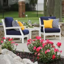Berlin Gardens Classic Terrace Club Conversation Set Classic Terrace Berlin Gardens Poly Furniture Collections Sunbrella Outdoor Furniture Poly Furniture Poly Outdoor Furniture