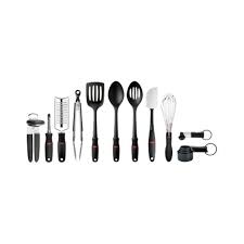 Our oxo stainless steel utensil keeps kitchen tools organized and doubles as a drying rack. Oxo 17pc Culinary And Utensil Set Target