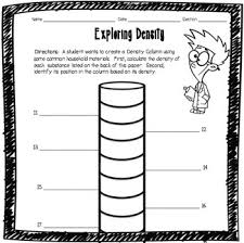 Worksheets are population density work answers, , chapter 1 measurement and calculation work, practice problems work answer key, unit conversions work 1, density assignment 2 class set do work on another paper, name, work calculations involving specific heat. Exploring Density Worksheet By Adventures In Science Tpt