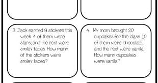 Here you will find a range of math word problems aimed at first grade level. First Grade Fairytales Missing Addends Word Problems Amp A Induced Info