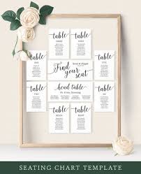 Seating Chart Cards Jasonkellyphoto Co