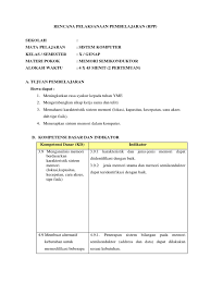 Ini adalah jenis komputer yang dapat diletakkan di pangkuan penggunanya. Rpp 9 Sistem Memori Komputer Docx