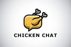 Chicken Dinner Chat Logo Template Chicken Logo Logo Templates Pizza Logo